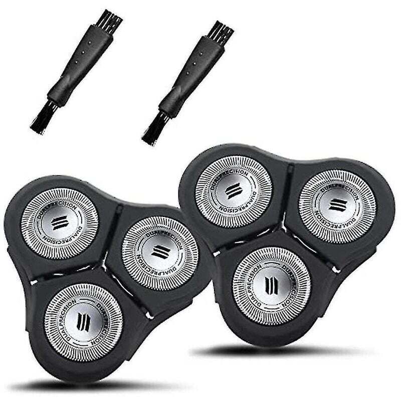 Philips RQ11 Ersatzscherköpfe (2 Stück) – Kompatibel mit Sensotouch 2D – Gründliche Rasur – Für Zuhause und unterwegs – Für Männer und Philips-Nutzer