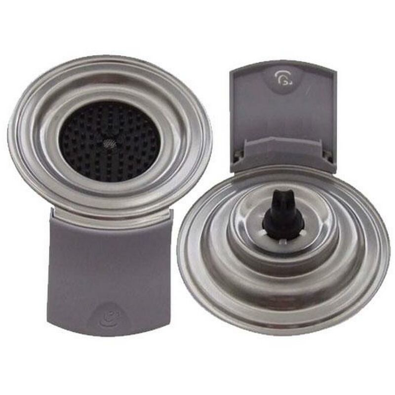 Philips Senseo 1 Tassen Padhalter - Deckel für HD 7810 - Hellgrau