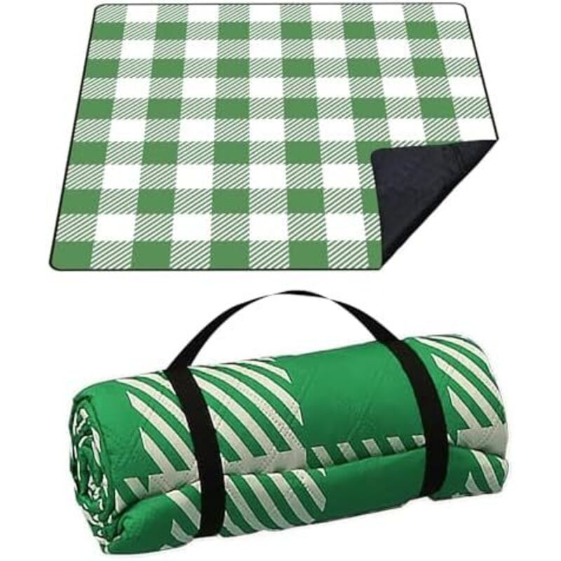Picknickdecken 200x200 cm ,extra große Picknickdecke, Machine washable Camping Decke, Picknick decke Wasserdicht, Decke Outdoor, Faltbar Strandmatte