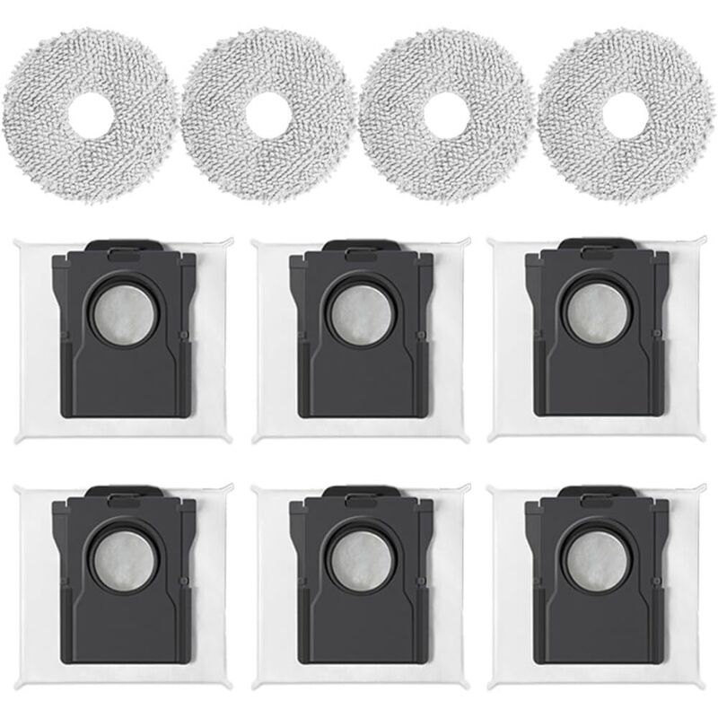 Pièces de rechange compatibles avec l'aspirateur robot Dreame X40 Ultra Complete/X40 Ultra/L10s Pro Ultra/X30 Ultra/L10s Ultra : solution de