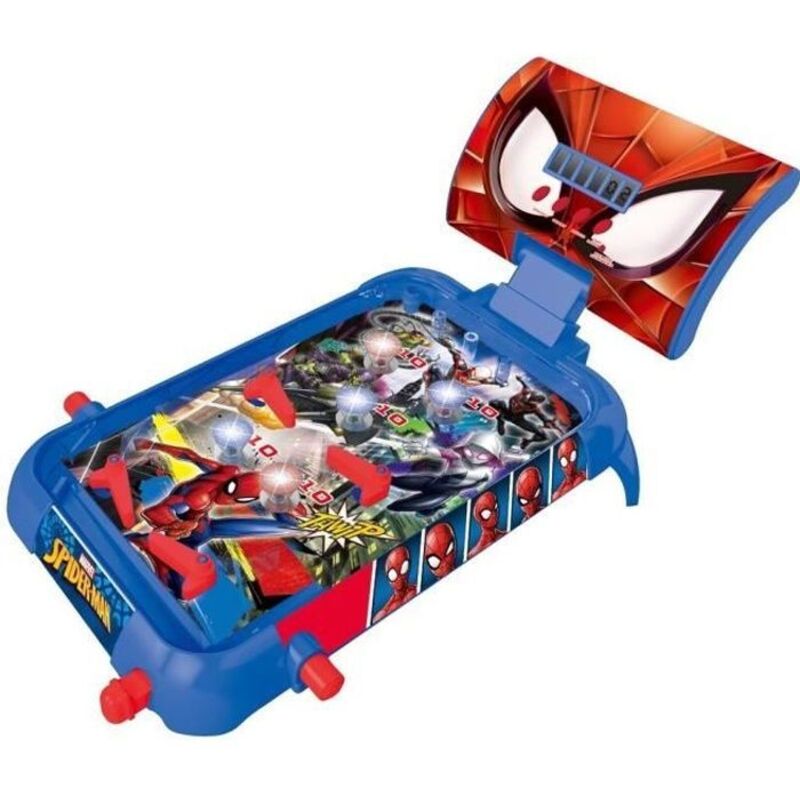 Elektronischer Flipper Spider-Man - LEXIBOOK - Licht- und Toneffekte