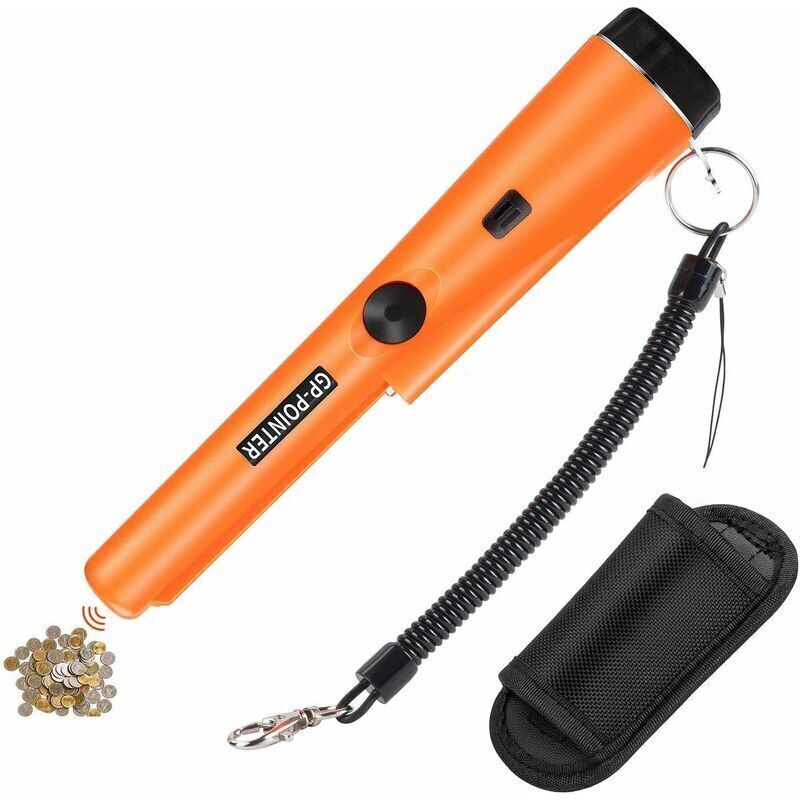 Pinpointer-Metalldetektor, Zubehör für Pinpointer-Metalldetektoren, wasserdicht und scannbar (IP66) für die Münz- und Schatzsuche