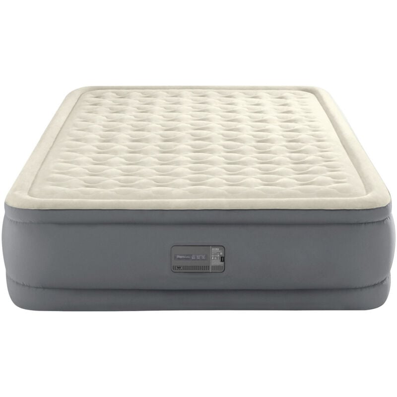 64926ND PremaireElevated Luftbett (l x b x h) 203 x 152 x 46 cm Weiß, Grau - Intex