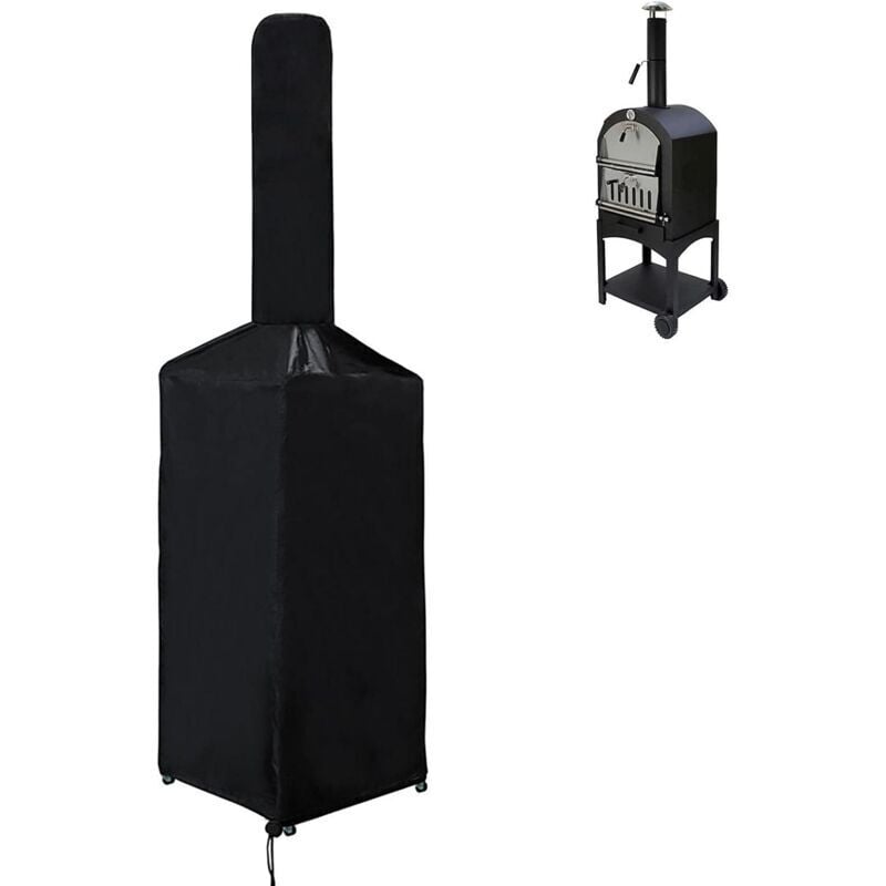 Odipie - Pizzaofen-Abdeckung, Outdoor-Pizzaofen-Abdeckung, Gartenterrasse, Outdoor, wasserdicht, strapazierfähig, Schutzabdeckung für Grillöfen,