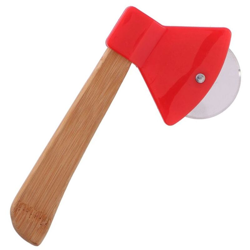 Buri - Pizzaroller Beil Axt Pizzaschneider Pizzamesser Teigschneider Kinderparty Pizza