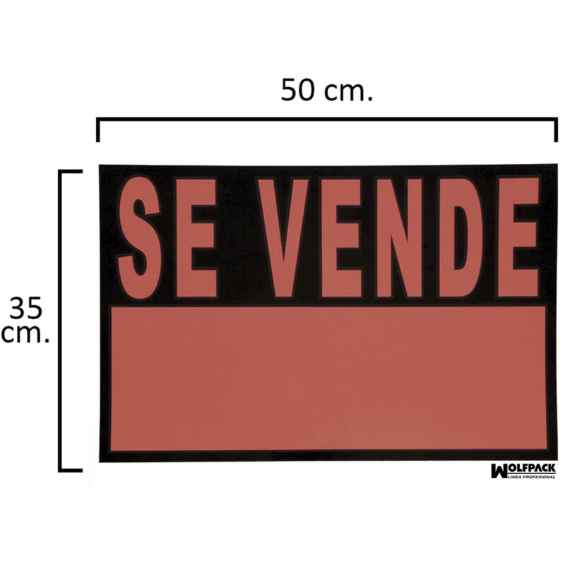 Hinweisschild Oryx 50x35 cm. Zu Verkaufen