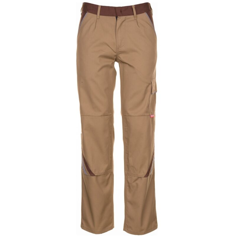 Planam Bundhose Highline Gr. 38 khaki/braun/zink