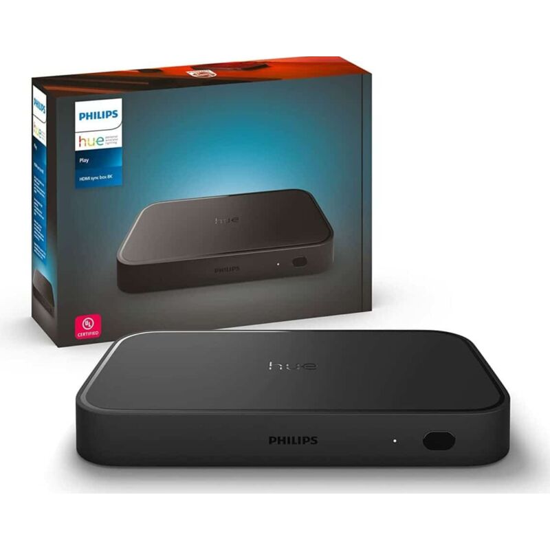 Philips Hue - Play hdmi sync box 8k mit 4 hdmi 2.1 buchsen schwarz - 45866600
