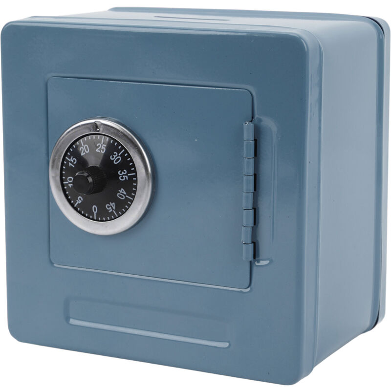 Plyisty abschließbare Spardose, robuste Aufbewahrungsbox aus Metall, Sparschwein mit Passwort, multifunktionale, codierte Geldaufbewahrungsbox zur