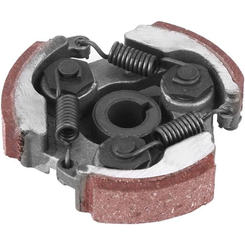 Pocket Bike Kupplung, Motorrad Kupplungsbelag, Motorradkupplung mit 3 Federn für 2-Takt 47cc 49cc Mini Pocket Dirt Bike ATV Scooter