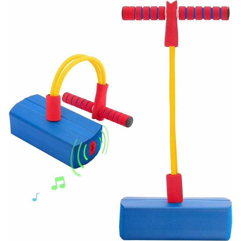Pogo-Stick-Spielzeug für Kinder, Balance-Sprungspielzeug, Kinder-Schaumstoff-Sprungstab für Jungen, Mädchen, Kinder, Kinderspiele im Freien, Geschenk