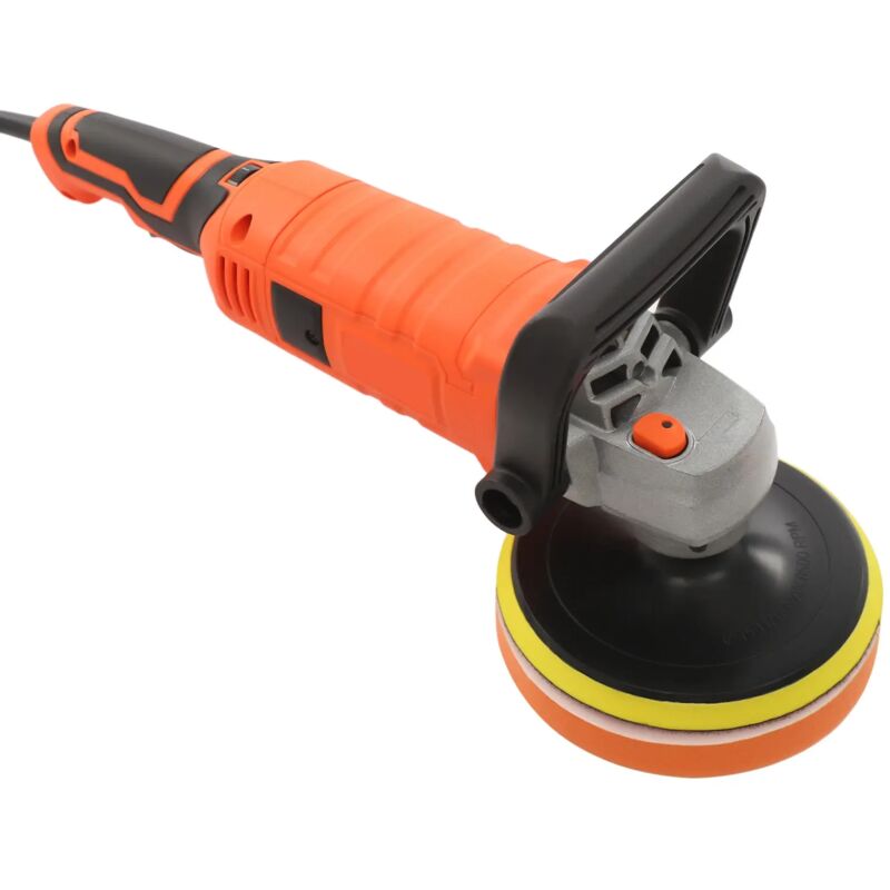 Poliermaschine, Wachsmaschine mit 7 Geschwindigkeitsstufen, Polierset, professionelles 1580-W-Autopflegegerät zum Polieren, Wachsen und Schleifen