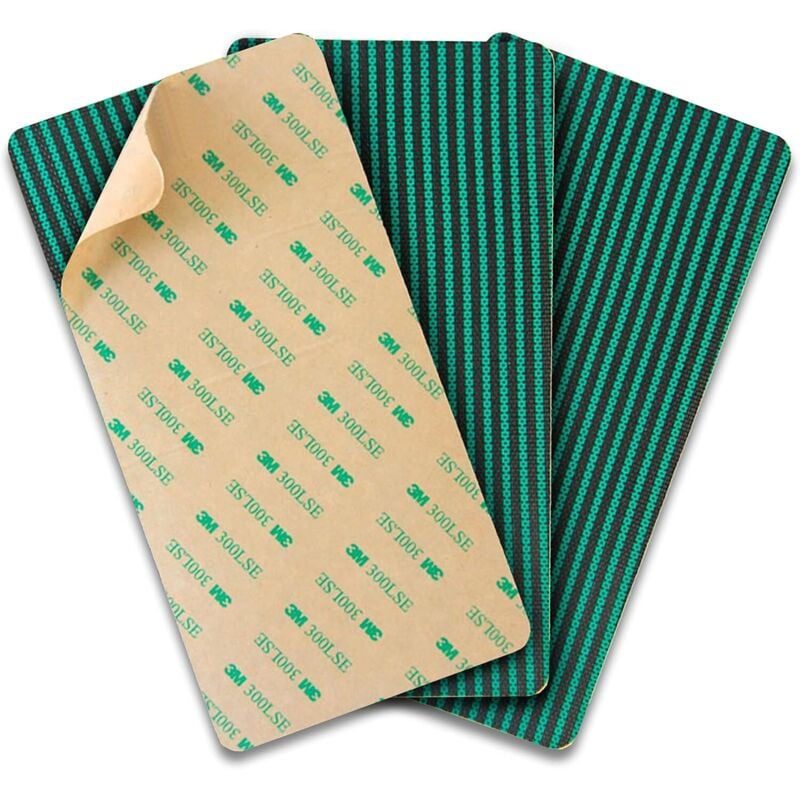 Pool-Reparaturset, 3-teiliges grünes Reparaturset für Pool-Sicherheitsabdeckungen, 4 x 8 selbstklebendes Pool-Reparaturset