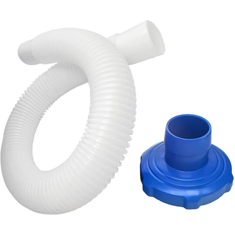Skimmerschlauch für Pools, Filterschlauchadapter für Oberflächenskimmer, Skimmerschlauch und Adapter für Pools, Skimmer-Set für Aufstellpools