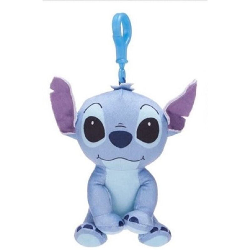 Trade Shop Traesio - Trade Shop - stitch-fuhr mit clip für peluche lilo & stitch massnahme 11,5 cm -
