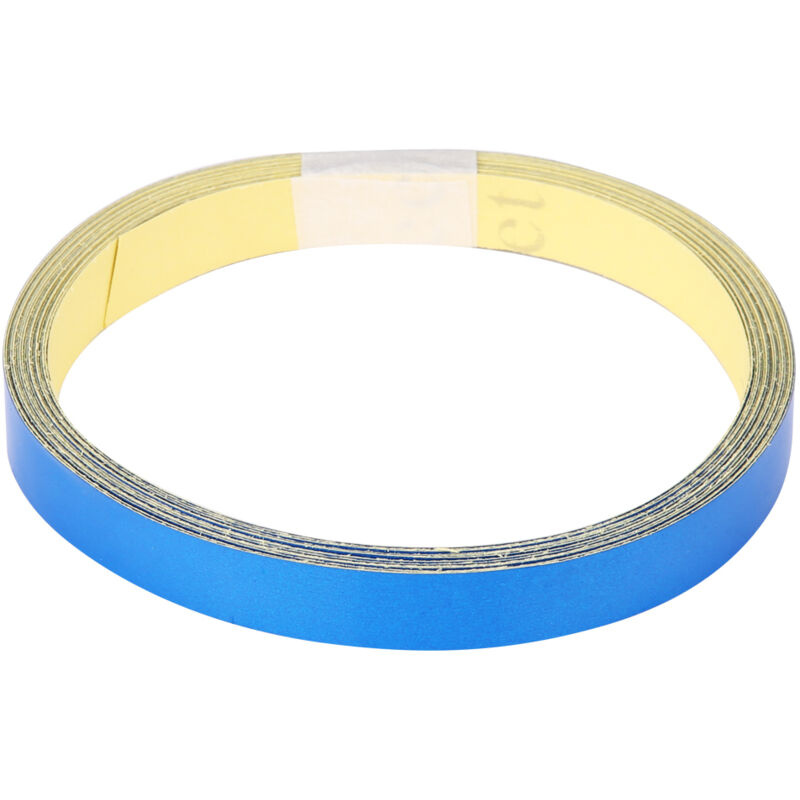 Praktisches July Cuque Auto-Reflexband, langlebiger Motorrad-Reflexaufkleber, Autobike Motorrad Autocycle für Motorrad (Blau).