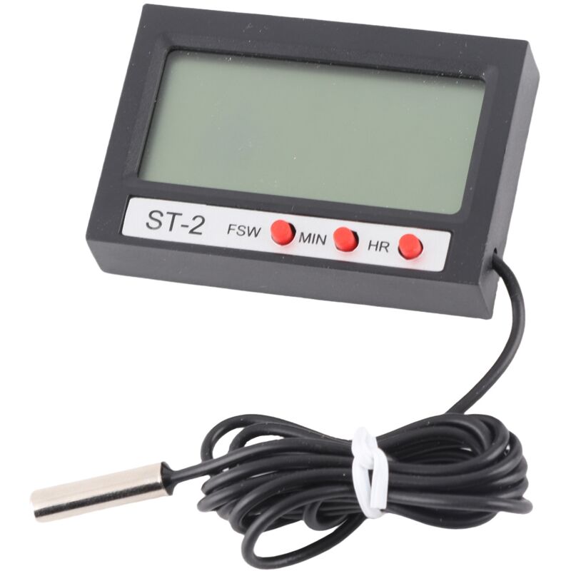 Präzises digitales Autothermometer, Dualmessung für Innen- und Außenbereich, auch für Aquarium und Kühlschrank geeignet