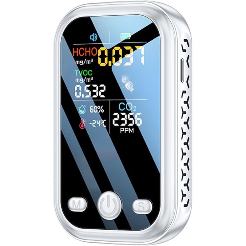 Präzisionsgerät für CO2-Überwachung mit Temperatur- und Feuchtigkeitsmesser CO2 Digitale Monitore für gesünderen Lebensraum