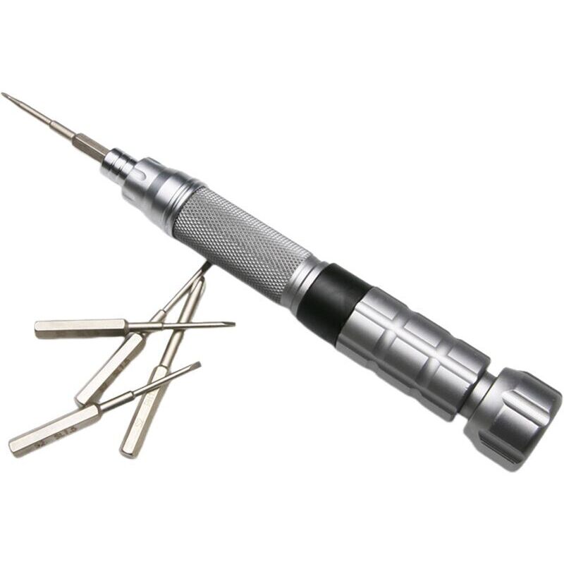 Präzisionsschraubendreher aus S2-Legierungsstahl, Typ T3, 1,2 mm Präzision, für iPhone, Mobiltelefon, PC, Computerreparatur, Laptop, 6 Stück, 175 mm