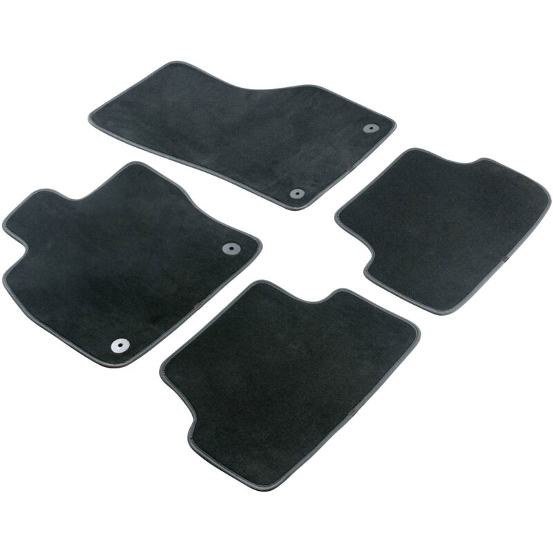 Walser - Premium Fußmatten für Audi A4 B5 1994-2001, A4 B6 2000-2005, A4 B7 2004-2008