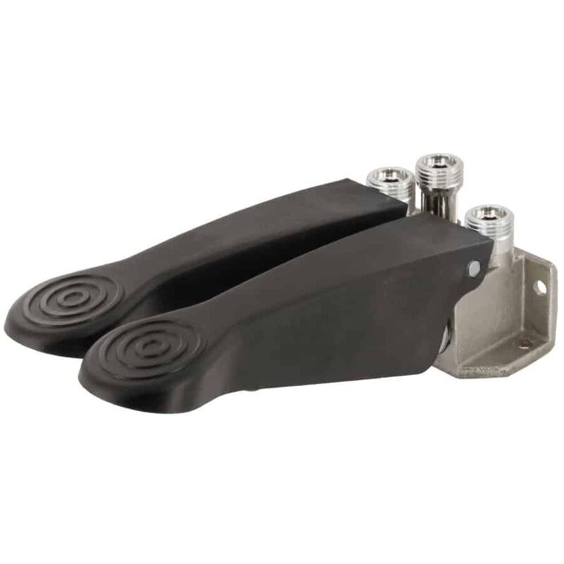 23644 Presto Robinet mitigeur Presto sol 530 double pédale temporisé pour lavabo