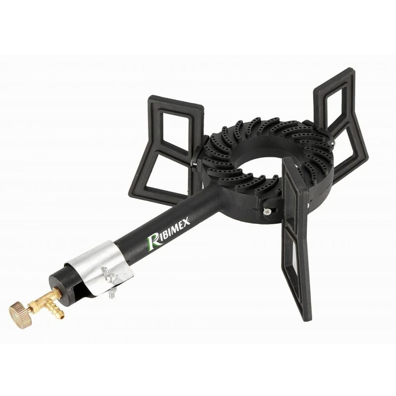 Ribimex - Dreibeiniger gasherd aus gusseisen mit 8 kw - Ribiland - prf308