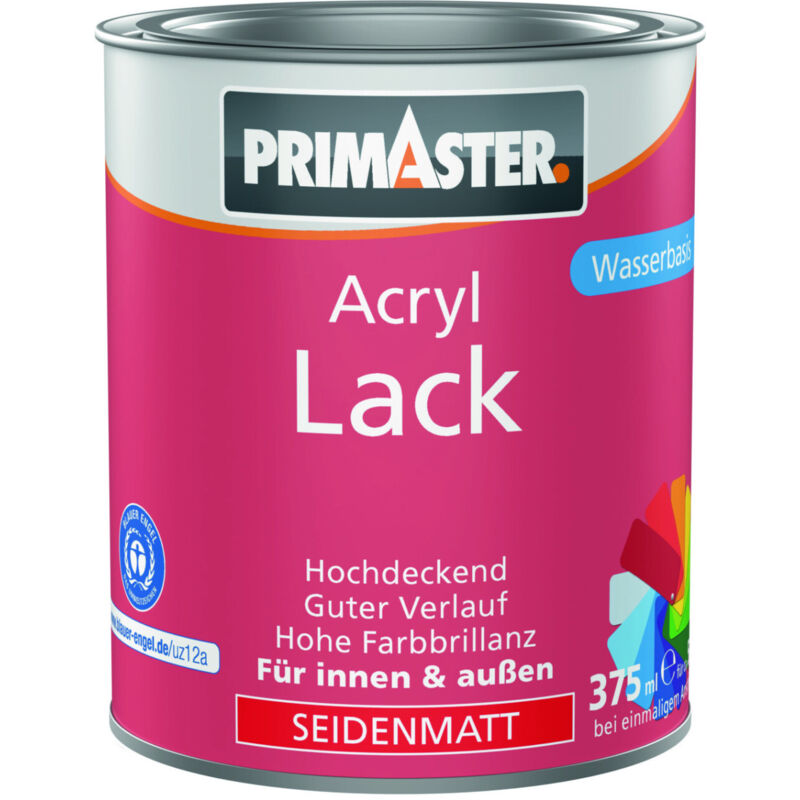 Primaster Acryl Lack lichtgrau seidenmatt 375 ml Acryl Lack