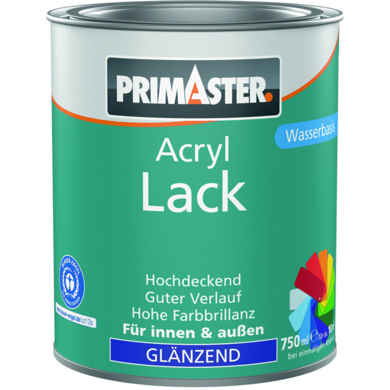 Primaster Acryl Lack schokobraun glänzend 750 ml Acryl Lack