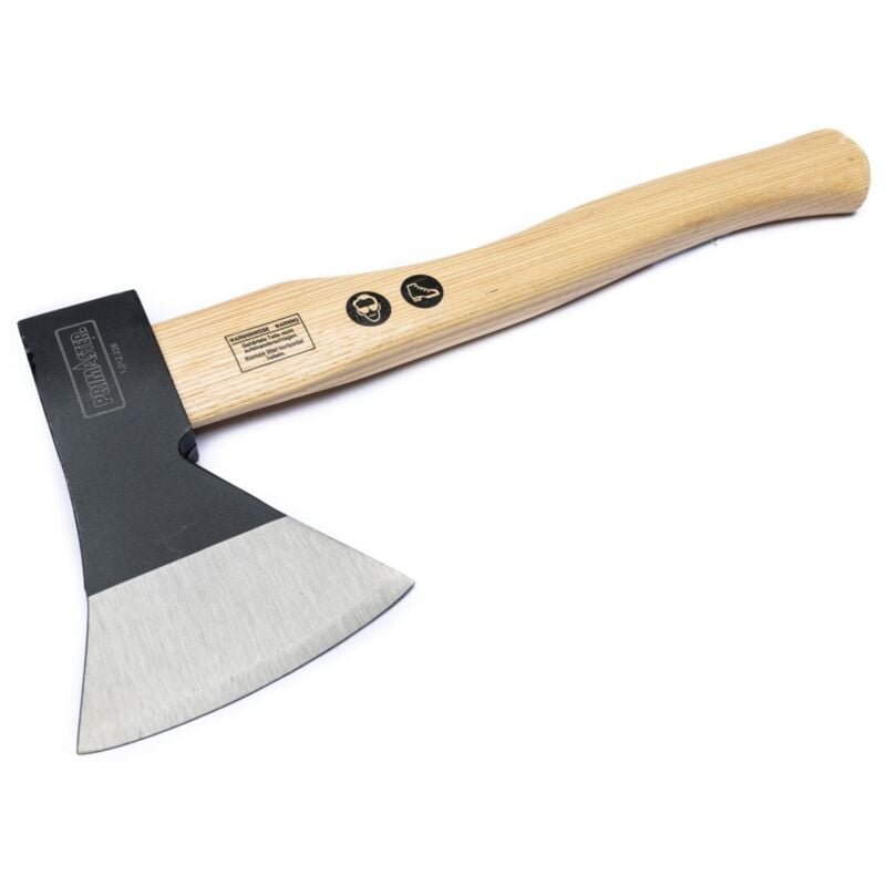 Primaster Beil 600g Holzstiel mit Schneidenschutz Axt Spaltbeil Spaltaxt