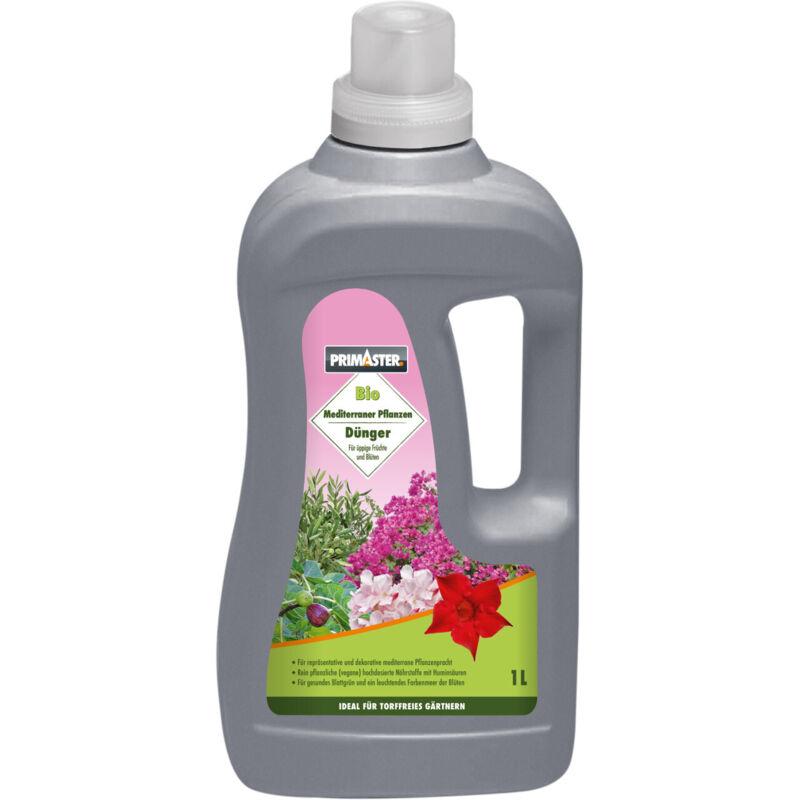 Primaster - Bio Flüssigdünger 1 l für mediterrane Pflanzen Dünger