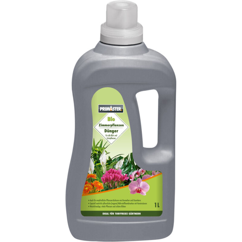 Primaster - Bio Flüssigdünger 1 l für Zimmerpflanzen Dünger