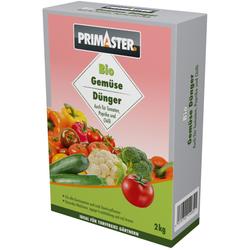 Primaster Bio Gemüsedünger 2 kg Dünger
