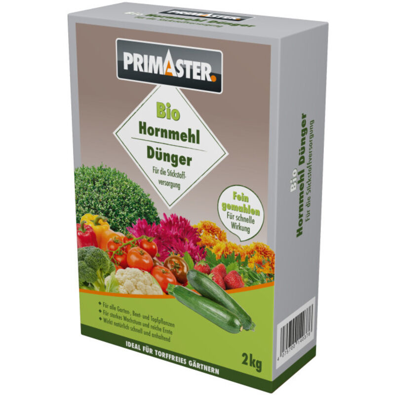 Primaster Bio Hornmehl 2 kg Dünger