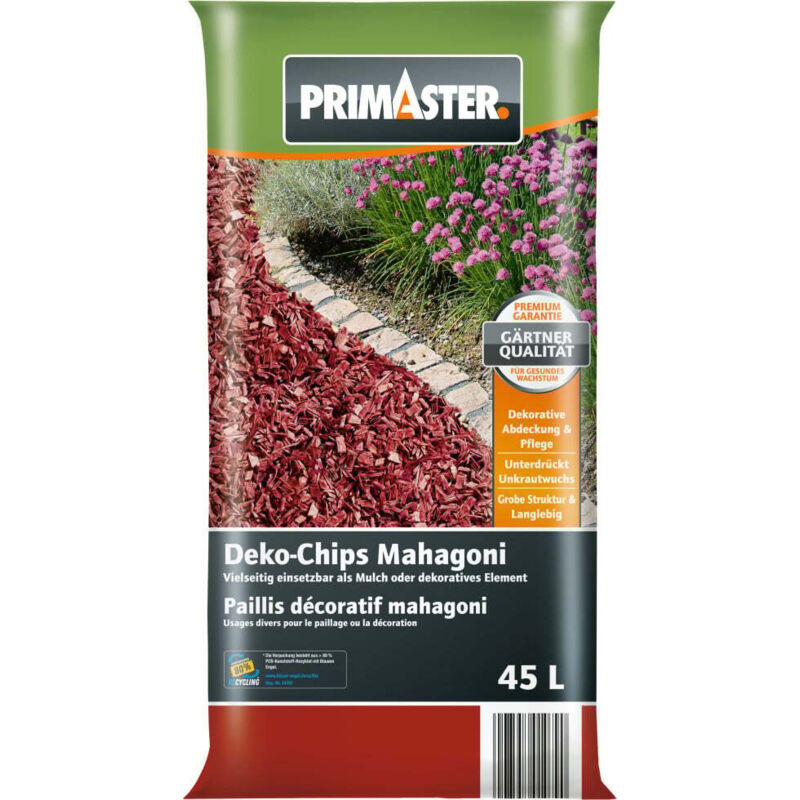 Deko - Holzchips Mahagoni 45 l Deko Chips - Primaster