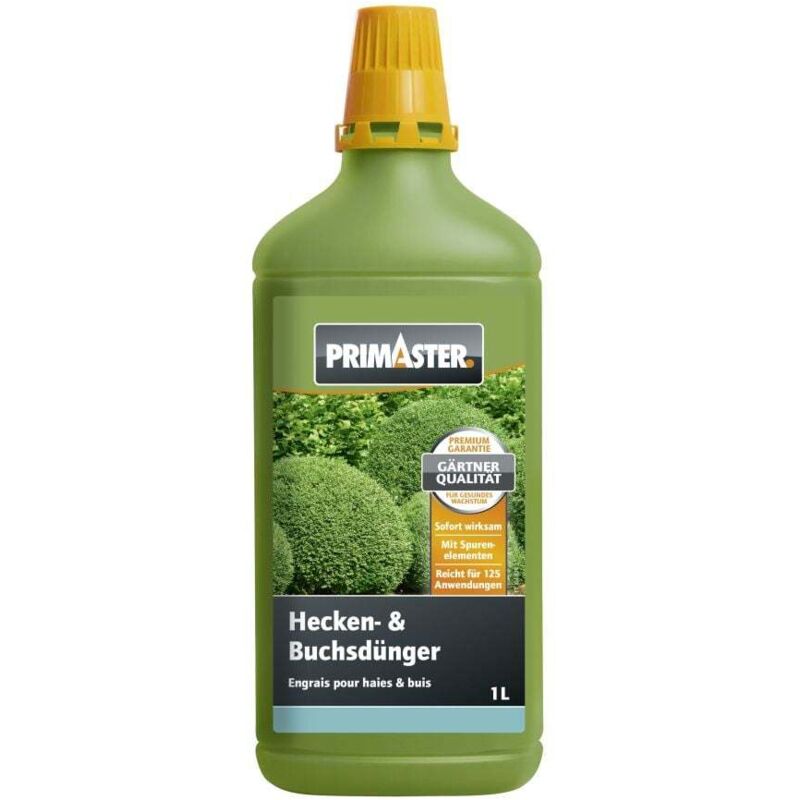 Primaster - Flüssigdünger Koniferen und Hecken garten Dünger Beet Pflanzendünger