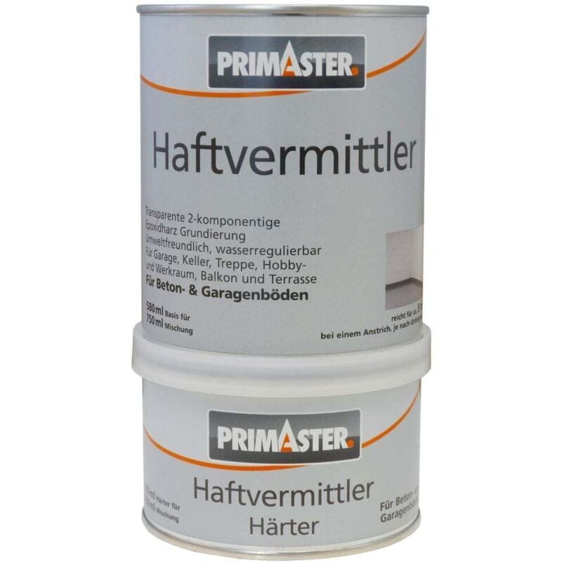 Haftvermittler 750ml Farblos inkl. Härter Epoxidharz-Grundierung - Primaster