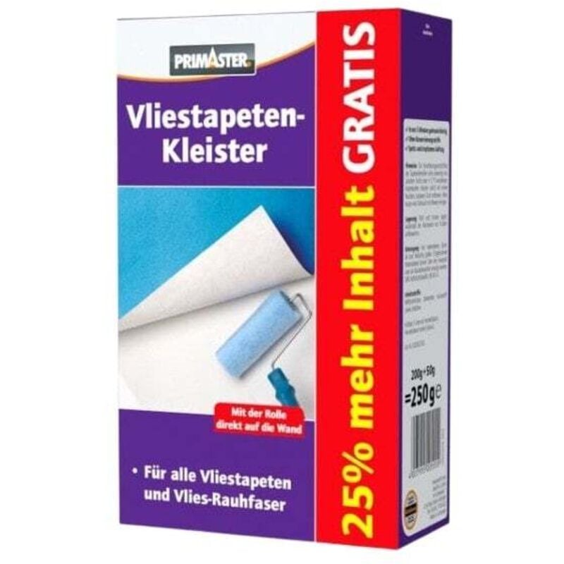Primaster - Kleister Vliestapete Tapeten Vinyltapeten Textiltapeten Gewebtapeten