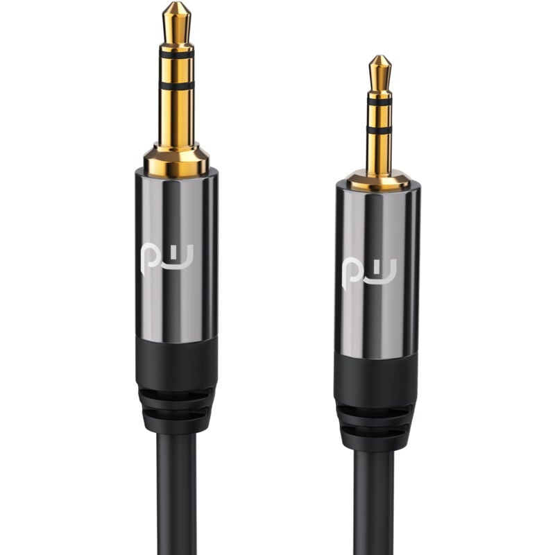 Primewire - 2,5-mm-Klinke zu 3,5-mm-Klinke Audio Kabel, aux, HiFi Audio Adapter Klinkenkabel / Verbindungskabel - 1,5m