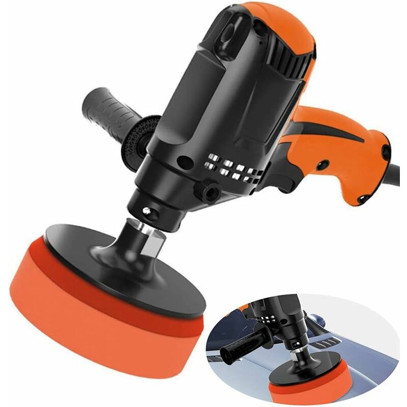 Professionelle Elektroauto-Poliermaschine, 980 w, sechs Geschwindigkeiten, einstellbare Geschwindigkeit, elektrische Poliermaschine, 220 V/EU-Stecker
