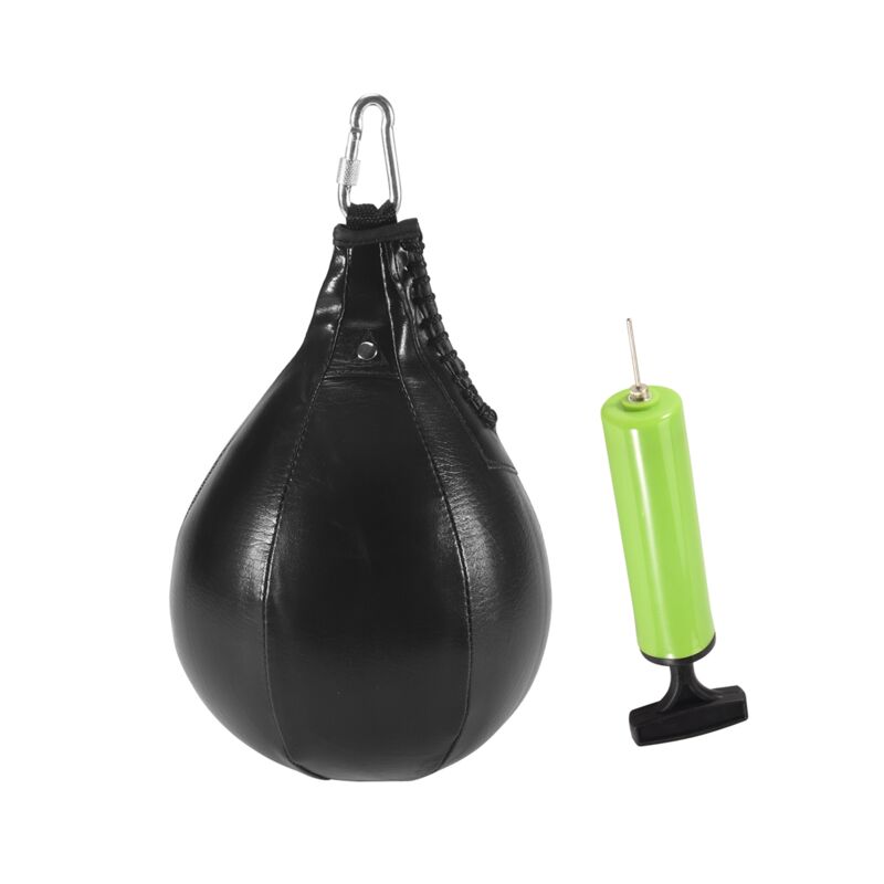 Professionelle SandsäCke Boxsack Speedbag Training Fitness Boxen ZubehöR, Schwarz