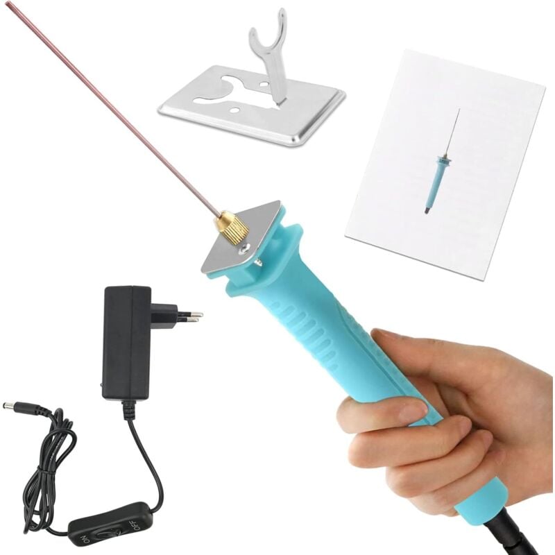 Professioneller Styroporschneider, 10 cm elektrische Schaumstoffschneidemaschine, Werkzeugset 100–240 V, 18 W, Bastelbedarf