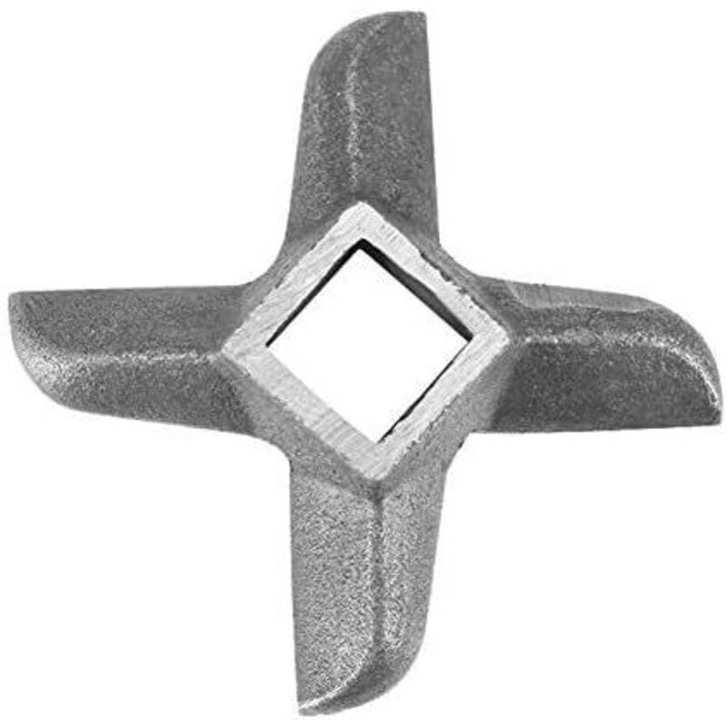 Professionelles Edelstahl-Fleischwolf-Messer, Kreuzform-Fleischwolf-Klingen-Ersatz, Fleischwolf-Klinge, Küchen-Fleischwolf-Ersatzzubehör (22)