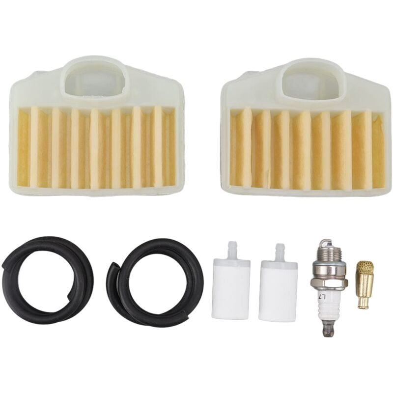 Zoternen - Professionelles Kettensägen-Luftfilter-Zündkerzen-Set, Kettensägen-Luftfilter-Set für Husqvarna 362 365 371 372 372XP Kettensägen