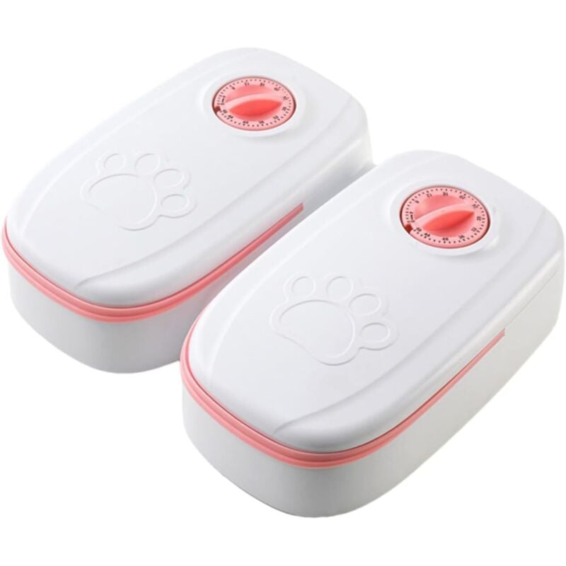 Programmierbarer automatischer Futterspender für Haustiere – Elektronischer Futterspender für Haustiere – Portionskontrolle