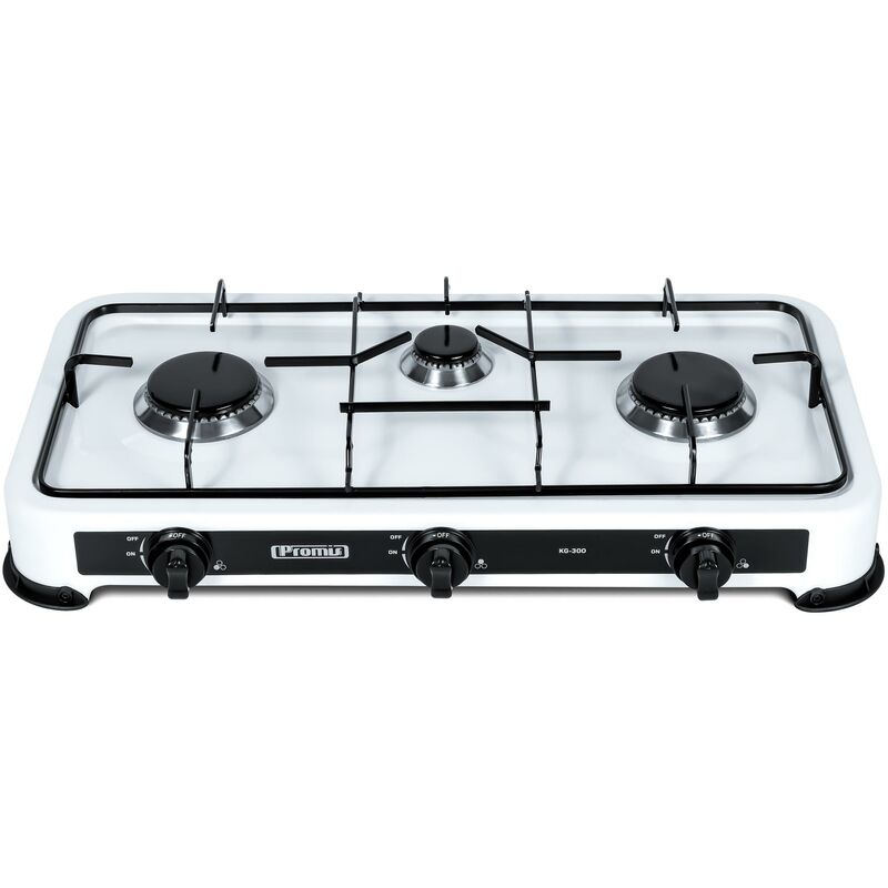 PROMIS Gasherd kg300 Weiß ohne Reduzierstück