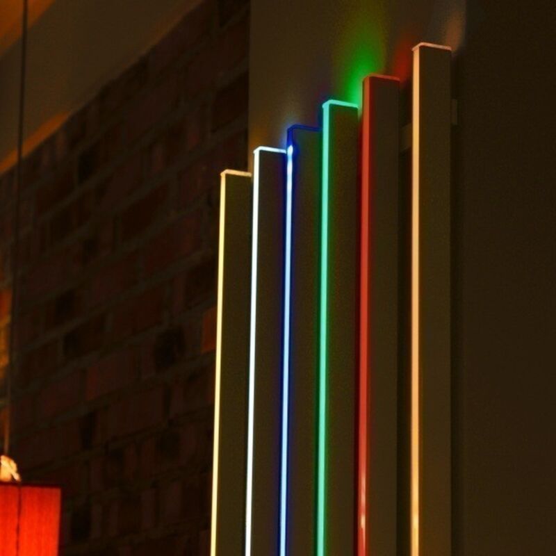 Proviston - led Aluminiumprofil 27 x 16 x 2000 mm Silber Indirekte Beleuchtung Led-Beleuchtung