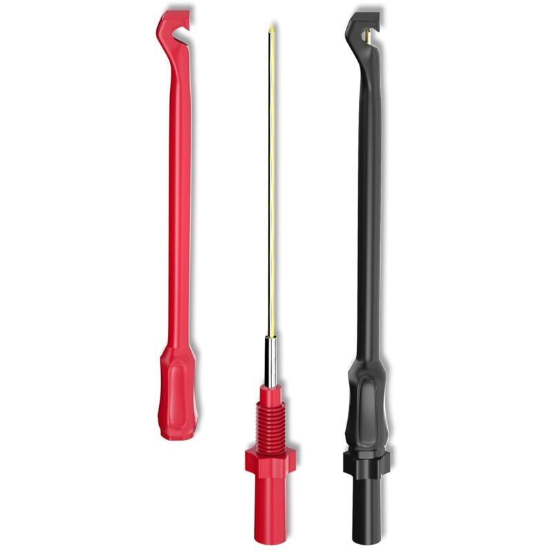 Prüfspitzen zum Durchstechen von Kfz-Kabeln, 2-polige 4-mm-Bananenstecker-Verlängerungsprüfspitze für Kabel, Kfz-Diagnose-Reparatur