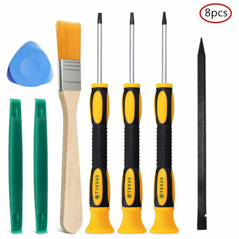 PS4 PS3 PS5 Xbox One/360 Demontage-Set Schraubendreher Sternschraubendreher T6 T8 T10