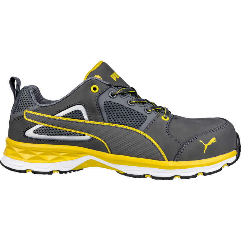 FP - Puma Safety Puma Sicherheitshalbschuh pace 2.0 Yellow low S1P esd hro src 643800 Gr.39 grau/gelb
