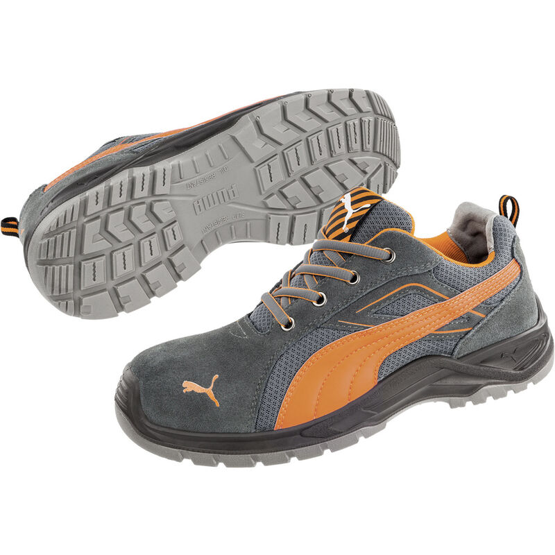 Puma Safety Shoes - puma Omni Orange Low src 643620-40 Sicherheitsschuh S1P Schuhgröße (eu): 40 Schwarz, Orange 1 St.